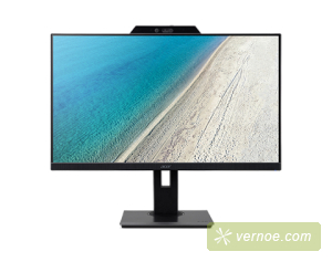 Монитор Acer UM.QB7EE.D01  B247YDbmiprczx 23.8" 1920x1080, 75 Hz, 250nit/ 1xVGA+1xHDMI(1.4)+1xDP(1.2)+USB3.0(1up4down)+Webcam+Audio In/Out/ Black/Darkgrey