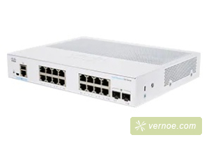 Коммутатор Cisco CBS250-16T-2G-EU CBS250 Smart 16-port GE, 2x1G SFP