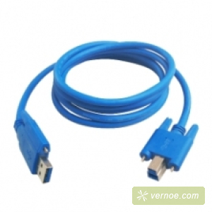 Кабель QNAP CAB-U35G18MAB   USB 3.0 cable, 5 GbE, Type-A - Type-B, 1.8 meters