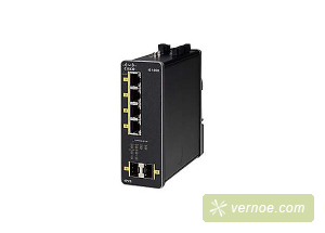 Коммутатор Cisco IE-1000-4P2S-LM IE1000 with 4 FE Copper PoE+ ports and 2 GE SFP uplinks