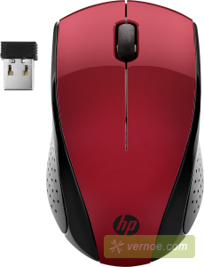 Мышь HP 7KX10AA#ABB  Wireless Mouse 220 Sred