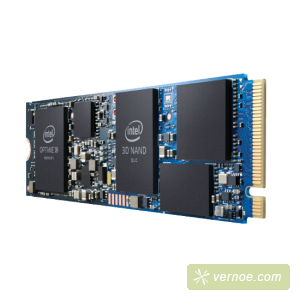 Твердотельный накопитель Intel HBRPEKNX0202A08 ® Optane™ Memory H10 with Solid State Storage (32GB + 512GB, M.2 80mm PCIe 3.0, 3D XPoint™, QLC), 999MJF