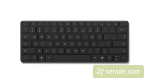 Клавиатура Microsoft 21Y-00011 Microsof Compact Keyboard Bluetooth Black