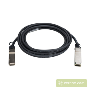 Кабель QNAP CAB-NIC40G30M-QSFP   QSFP+ 40GbE twinaxial direct attach cable, 3.0M compatible with  40GbE NIC LAN-40G2SF-MLX