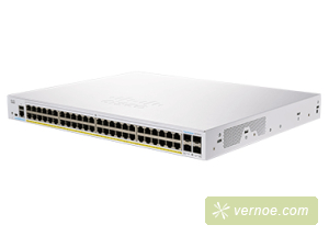 Коммутатор Cisco CBS350-48P-4X-EU CBS350 Managed 48-port GE, PoE, 4x10G SFP+