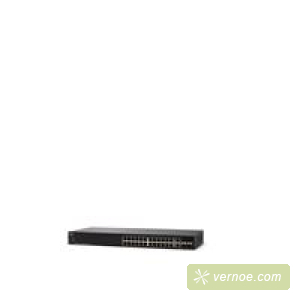 Коммутатор Cisco SF250-24-K9-EU  SF250-24 24-Port 10/100 Smart Switch