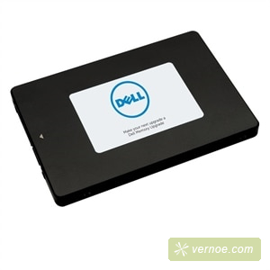 Твердотельный накопитель Dell 400-AXTV 480GB SSD, Read Intensive, SATA 6Gbps, 512, 2,5", AG, 1 DWPD, 876 TBW, hot plug, 14G