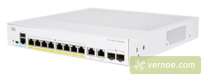 Коммутатор Cisco CBS250-8P-E-2G-EU CBS250 Smart 8-port GE, PoE, Ext PS, 2x1G Combo