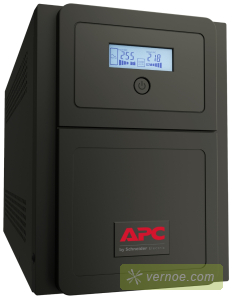 Источник бесперебойного питания APC SMV1500CAI  Easy UPS SMV 1500VA Line-Interactive, 1.05 kWatt, (6) IEC 320 C13 battery backup, black, USB,Intelligent Smart Slot, 220x160x410 mm, 17.8kg