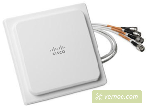 Антенна Cisco AIR-ANT2524V4C-R= 2.4GHz 2dBi/5GHz 4dBi Ceiling Mount Omni Ant., 4-port,RP-TNC
