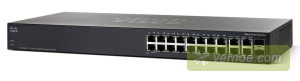 Коммутатор Cisco SG350-20-K9-EU   SG350-20 20-port Gigabit Managed Switch