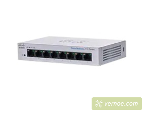 Коммутатор Cisco CBS110-8T-D-EU CBS110 Unmanaged 8-port GE, Desktop, Ext PS