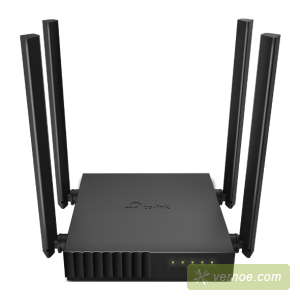 Маршрутизатор TP-Link Archer C54 AC1200 Wireless Dual Band Router, 867 at 5 GHz +300 Mbps at 2.4 GHz, 802.11ac/a/b/g/n, 1 10/100 Mbps WAN port + 4 10/100 Mbps LAN ports, 4 external 5dBi antennas, support MU-MIMO, Beamforming, support L2TP Russia/PPTP Russ