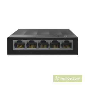 Коммутатор TP-Link LS1005G 5 ports Giga Unmanaged switch, 5 10/100/1000Mbps RJ-45 ports, plastic shell, desktop and wall mountable