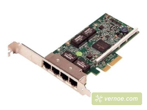 Сетевая карта для серверов ДЕЛЛ Dell 540-BBHB Broadcom 5719 QP 1GB, Low Profile