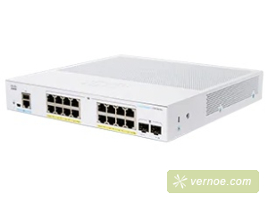 Коммутатор Cisco CBS250-16P-2G-EU CBS250 Smart 16-port GE, PoE, 2x1G SFP