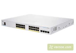 Коммутатор Cisco CBS350-24FP-4G-EU CBS350 Managed 24-port GE, Full PoE, 4x1G SFP