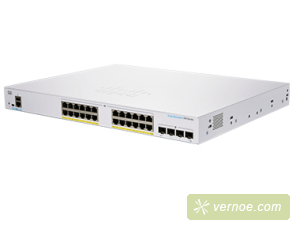 Коммутатор Cisco CBS350-24P-4X-EU CBS350 Managed 24-port GE, PoE, 4x10G SFP+