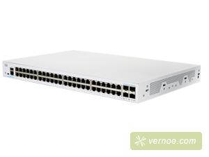 Коммутатор Cisco CBS350-48T-4G-EU CBS350 Managed 48-port GE, 4x1G SFP
