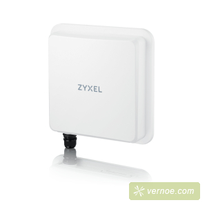 Маршрутизатор ZyXEL NR7101-EU01V1F Zyxel NR7101 Outdoor 5G router (2 SIM cards are inserted), IP68, support for 4G / LTE Сat.20, 6 antennas with cal. amplification up to 10 dBi, 1xLAN GE, PoE only, PoE injector included