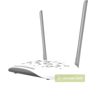 Точка доступа TP-Link TL-WA801N 300Mbps Wireless N Access Point, QCA (Atheros), 2T2R, 2.4GHz, 802.11b/g/n, 1 10/100Mbps LAN port, Passive PoE Supported, WPS Push Button, AP/Client/Bridge/Repeater，Multi-SSID, WMM, Ping Watchdog, 2 5dBi antennas