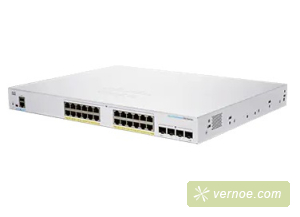 Коммутатор Cisco CBS250-24FP-4G-EU CBS250 Smart 24-port GE, Full PoE, 4x1G SFP