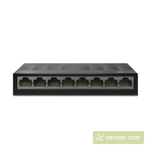 Коммутатор TP-Link LS1008G 8 ports Giga Unmanaged switch, 8 10/100/1000Mbps RJ-45 ports, plastic shell, desktop and wall mountable