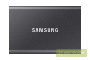 Твердотельный накопитель Samsung MU-PC2T0T/WW  SSD 2TB T7 Touch, USB Type-C, R/W 1000/1050MB/s, Titanium