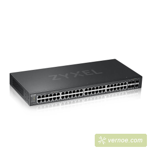 Коммутатор ZyXEL GS2220-50-EU0101F  NebulaFlex Pro GS2220-50 Hybrid L2 Switch , 19 "rack, 44xGE, 4 combo ports (SFP / RJ-45), 2xSFP, standalone / cloud management
