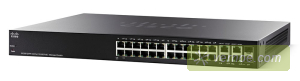 Коммутатор Cisco SF350-24P-K9-EU  SF350-24P 24-port 10/100 POE Managed Switch