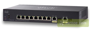 Коммутатор Cisco SF352-08P-K9-EU  SF352-08P 8-port 10/100 POE Managed Switch